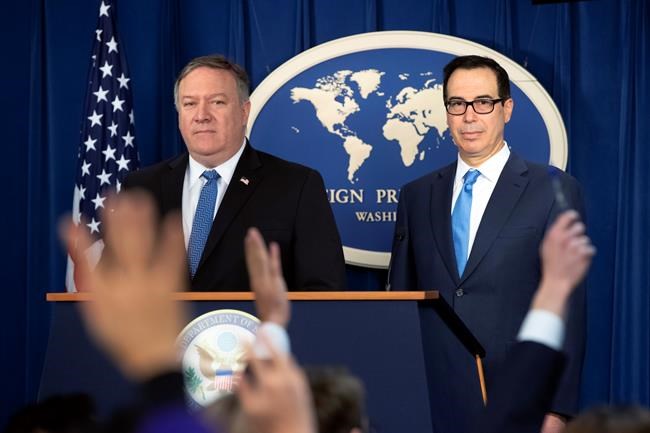 The Latest: Trump admits concern about Iran and oil prices | iNFOnews.ca