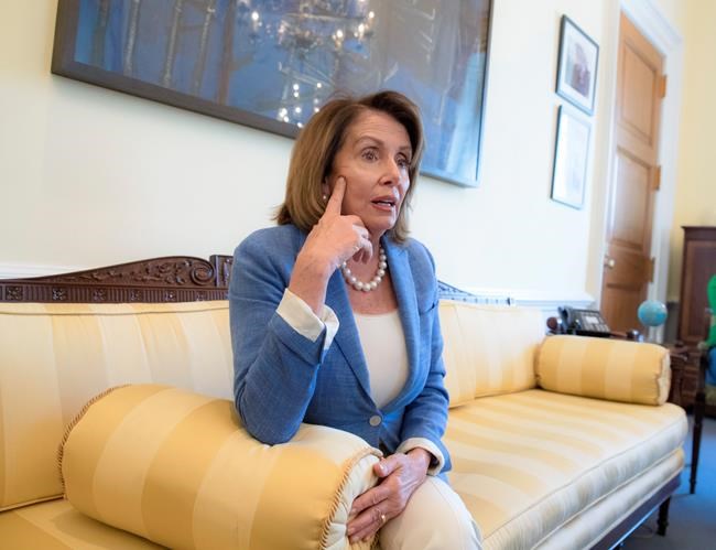 Pelosi: Trump 'vulnerable personally' amid Russia probe | iNFOnews.ca CP1535796998