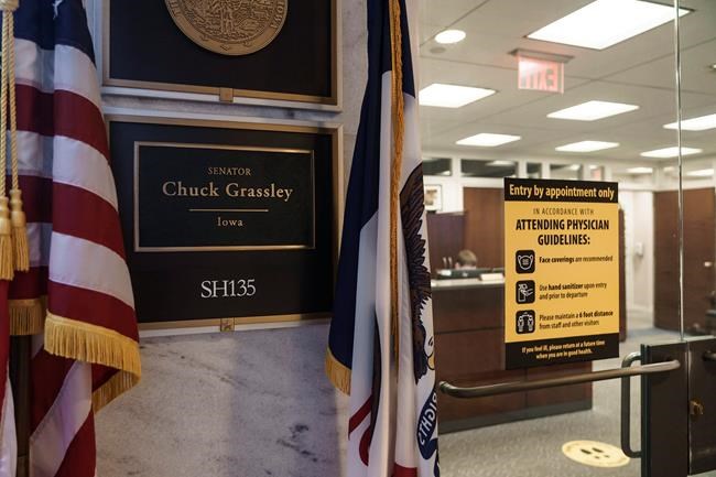 Sen. Grassley, 87, says he tested positive for coronavirus | iNFOnews.ca Sen. Grassley, 87, says he tested positive for coronavirus | iNFOnews.ca