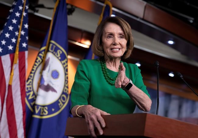 Pelosi takes hard line on paying for Trump's border wall | iNFOnews.ca CP241544263