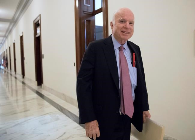 John McCain, battling brain cancer, returns to Senate | iNFOnews.ca John McCain, battling brain cancer, returns to Senate | iNFOnews.ca