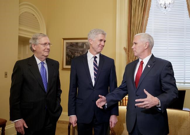 Trump court pick earns GOP praise as he visits Capitol Hill | iNFOnews.ca Trump court pick earns GOP praise as he visits Capitol Hill | iNFOnews.ca
