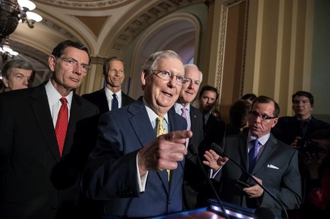 The Latest: Spicer says Trump wants health bill with 'heart' | iNFOnews.ca CP989945597