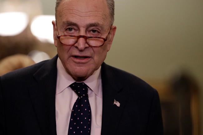 Schumer wields leverage and a flip phone against Trump | iNFOnews.ca