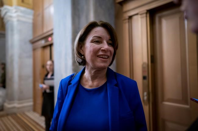 Klobuchar makes quick trip to Iowa in midst of impeachment | iNFOnews.ca Klobuchar makes quick trip to Iowa in midst of impeachment | iNFOnews.ca