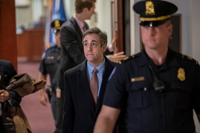 The Latest: Cohen's lawyer says Trump team dangled pardon | iNFOnews.ca CP2120969166