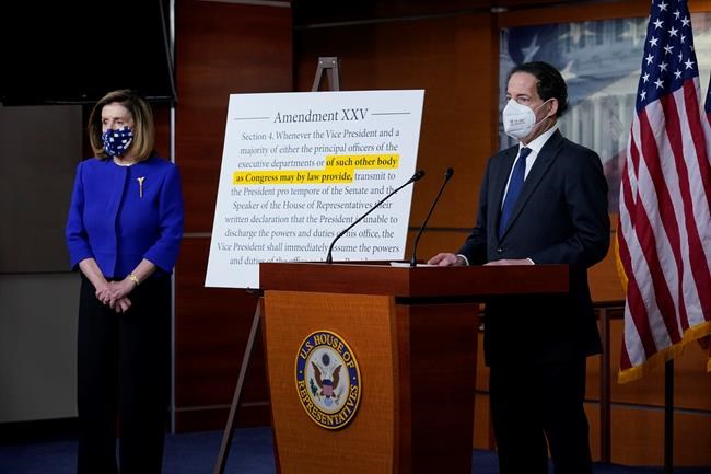 Pelosi unveils 25th Amendment bid, questions Trump's fitness | iNFOnews.ca Pelosi unveils 25th Amendment bid, questions Trump's fitness | iNFOnews.ca