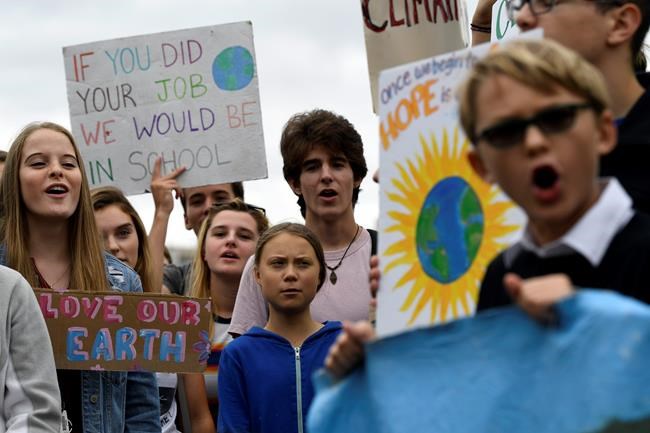 Greta Thunberg brings environmental campaign to Washington | iNFOnews.ca