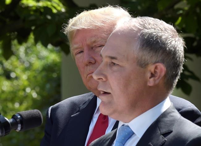 Exiting Paris, Trump leaves deal shaped by US priorities | iNFOnews.ca CP816545255
