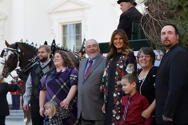 Melania Trump receives official White House Christmas tree | iNFOnews.ca Melania Trump receives official White House Christmas tree | iNFOnews.ca