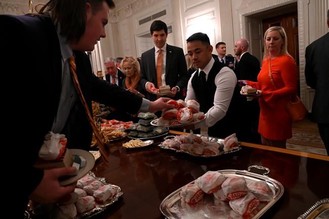 Trump's burger-fest brings roasting from late-night TV hosts | iNFOnews.ca