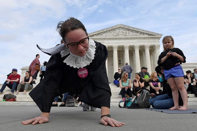 Hold the cake! Fans honour Ginsburg's birthday with exercise | iNFOnews.ca Hold the cake! Fans honour Ginsburg's birthday with exercise | iNFOnews.ca