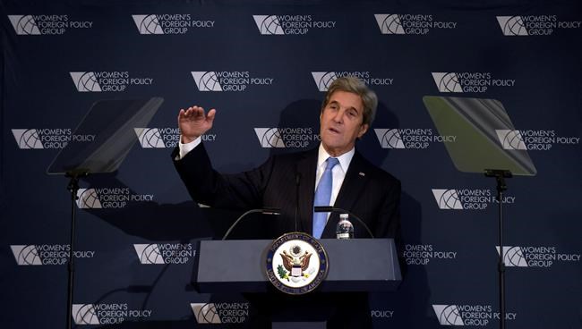 Kerry lays out foreign policy vision very unlike Trump's | iNFOnews.ca