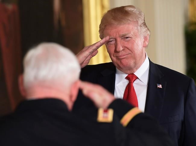 Trump awards Medal of Honor to Vietnam-era Army medic | iNFOnews.ca