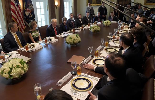 AP sources: Trump tells senators House health bill 'mean' | iNFOnews.ca AP sources: Trump tells senators House health bill 'mean' | iNFOnews.ca