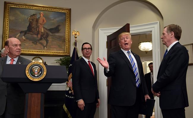 The Latest: Trump talks tariffs with Australia's Turnbull | iNFOnews.ca