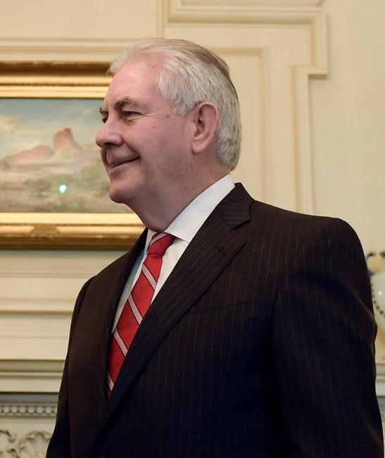 Tillerson off to Europe on 1st trip amid disarray at home | iNFOnews.ca