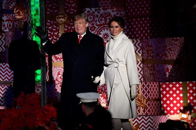 Hit the switch: Trumps light National Christmas Tree | iNFOnews.ca