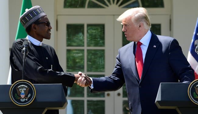 The Latest: Trump, Nigeria leader didn't discuss vulgar term | iNFOnews.ca The Latest: Trump, Nigeria leader didn't discuss vulgar term | iNFOnews.ca
