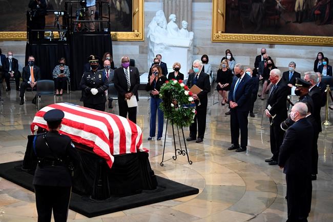 Trump on his own yet again as he skips farewell to Lewis | iNFOnews.ca CP2034183330