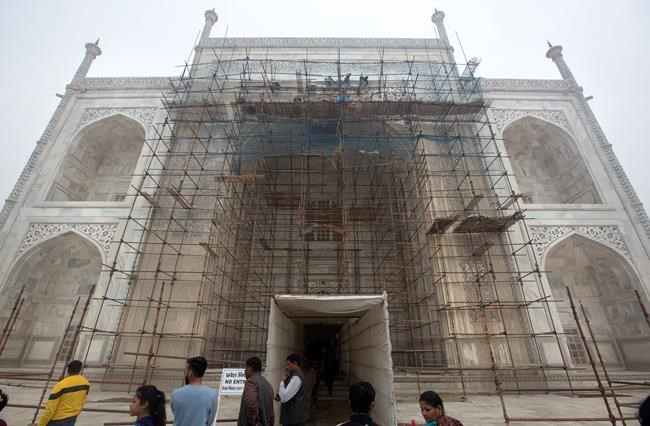 With Taj Mahal turning a bit green, Indian court gets mad | iNFOnews.ca