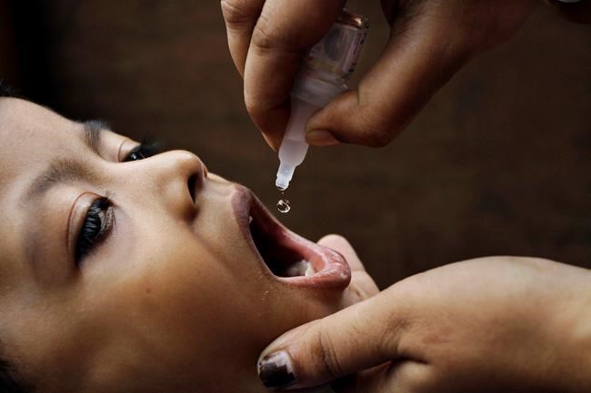 Indian city on alert as polio strain found in sewage water | iNFOnews.ca CP1955739439