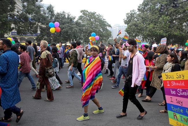 Hundreds join pride march in India, where gay sex is illegal | iNFOnews.ca Hundreds join pride march in India, where gay sex is illegal | iNFOnews.ca