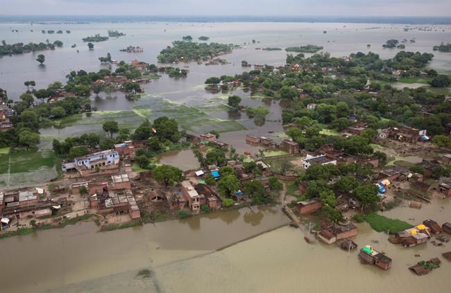 Image of Asia: Floodwaters cover low-lying land in Allahabad | iNFOnews.ca Image of Asia: Floodwaters cover low-lying land in Allahabad | iNFOnews.ca