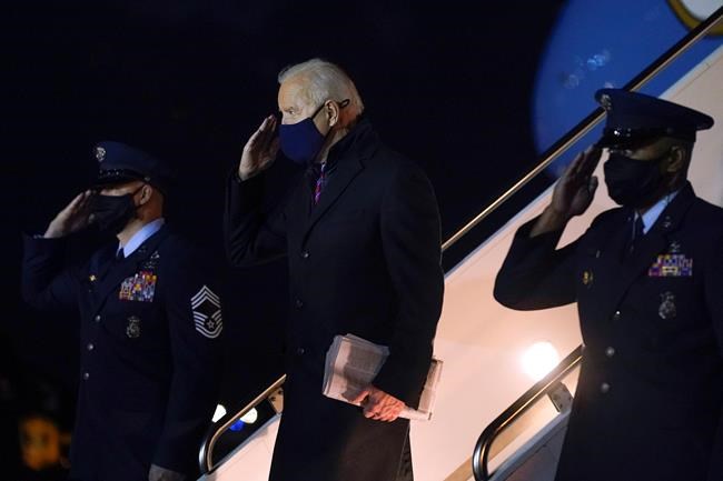 Biden back in Delaware with moving on his weekend to-do list | iNFOnews.ca