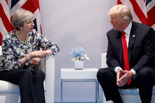 Britain's May optimistic on Trump visit, UK-US trade deal | iNFOnews.ca