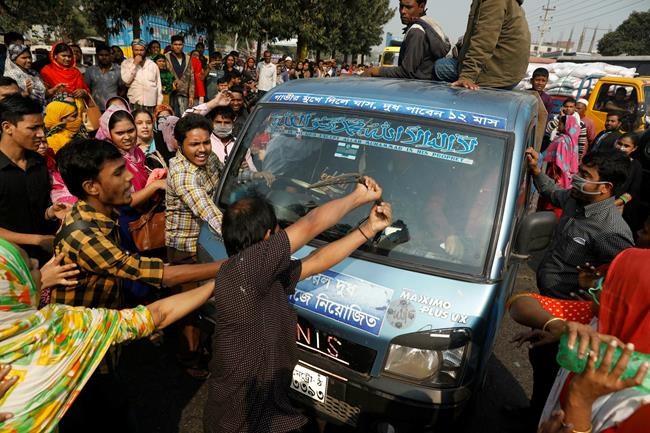 Thousands fired after garment industry protest in Bangladesh | iNFOnews.ca Thousands fired after garment industry protest in Bangladesh | iNFOnews.ca