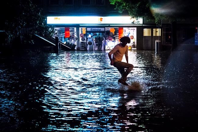 Swiss city inundated in sudden storm as shops flooded | iNFOnews.ca