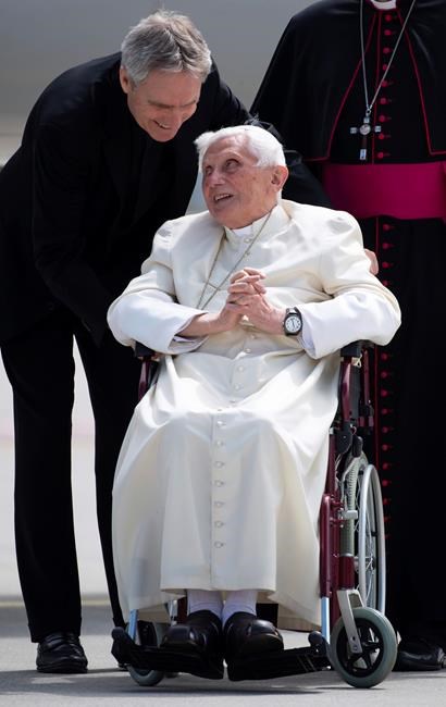 Retired pope back at Vatican after German visit to brother | iNFOnews.ca Retired pope back at Vatican after German visit to brother | iNFOnews.ca