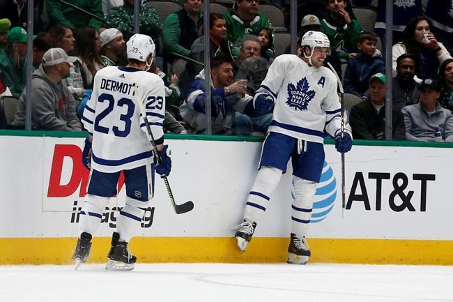 Marner sets up first 2 goals, Maple Leafs beat Stars 5-3 | iNFOnews.ca Marner sets up first 2 goals, Maple Leafs beat Stars 5-3 | iNFOnews.ca