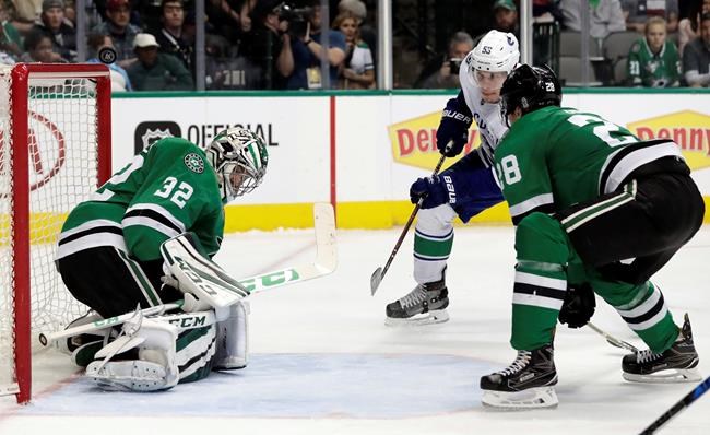 Boucher, Dowd score on power play; Canucks beat Stars 4-1 | iNFOnews.ca
