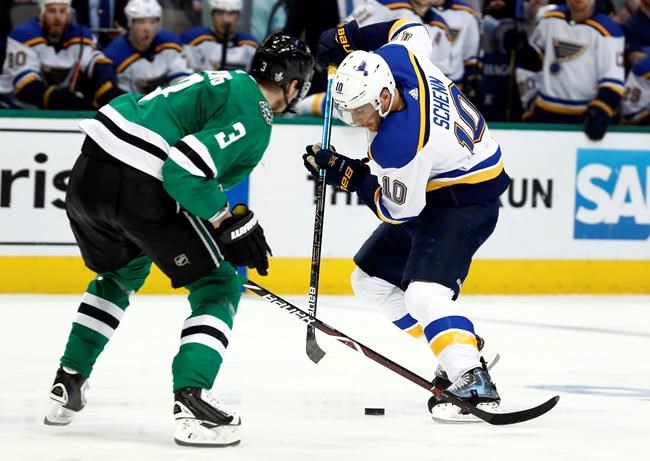 Blues force Game 7 with 4-1 win over Stars, stunned Bishop | iNFOnews.ca Blues force Game 7 with 4-1 win over Stars, stunned Bishop | iNFOnews.ca