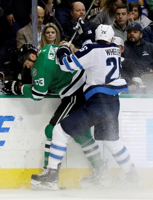 Scheifele nets 2, Wheeler has 4 assists, Jets top Stars 4-1 | iNFOnews.ca Scheifele nets 2, Wheeler has 4 assists, Jets top Stars 4-1 | iNFOnews.ca