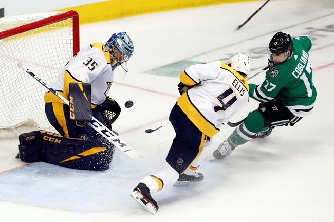 Klingberg's OT goal pushes Stars over Preds to advance | iNFOnews.ca CP1694234416