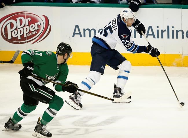 Scheifele scores twice, Jets hold off Stars 4-3 | iNFOnews.ca