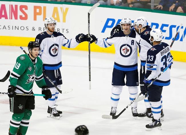 Laine scores twice, Jets beat Stars to tie for Central lead | iNFOnews.ca Laine scores twice, Jets beat Stars to tie for Central lead | iNFOnews.ca