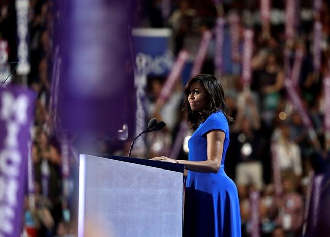 First lady draws sharp portrait of Trump, without naming him | iNFOnews.ca CP50086786