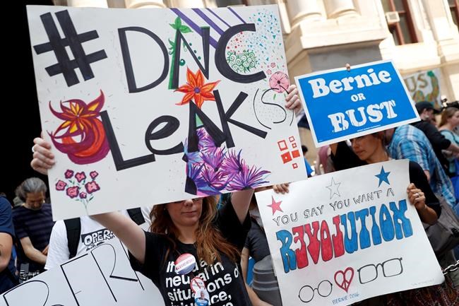 Democratic emails: All about the hack, the leak, the discord | iNFOnews.ca CP1769849191