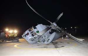 Canadian military releases photos of chopper damaged at Halifax base | iNFOnews.ca CP24239431