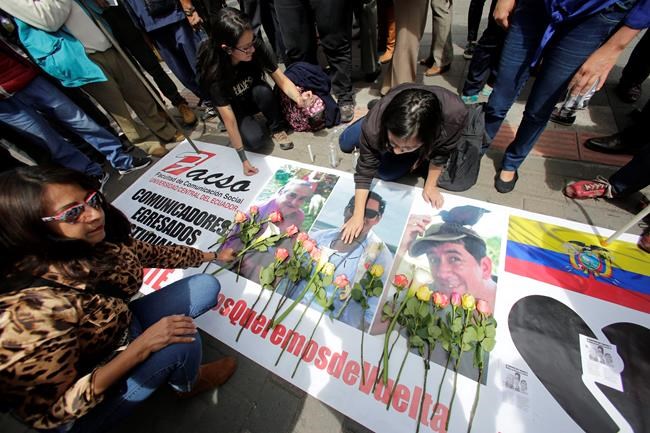 Ecuador's president confirms journalists killed along border | iNFOnews.ca Ecuador's president confirms journalists killed along border | iNFOnews.ca