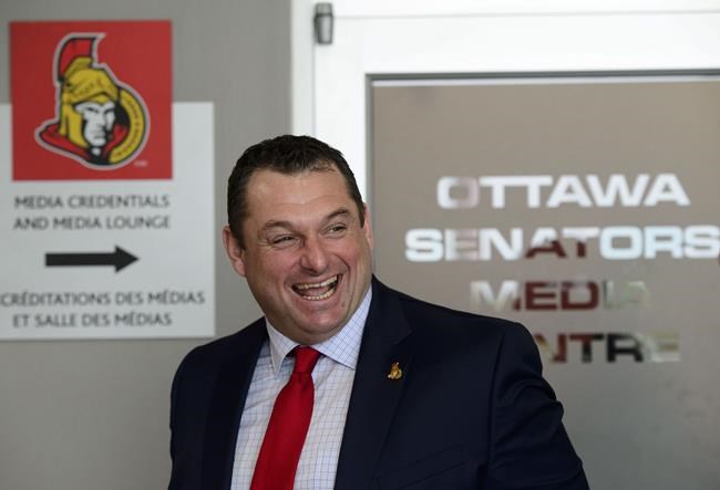 Sens' Smith looks back at 1st season behind the bench in Ottawa, ahead to draft | iNFOnews.ca Sens' Smith looks back at 1st season behind the bench in Ottawa, ahead to draft | iNFOnews.ca