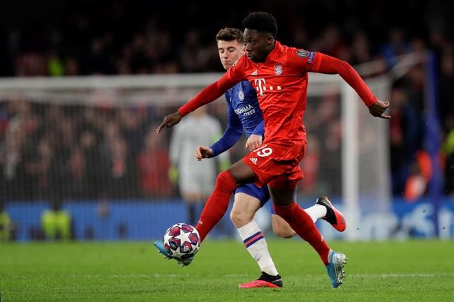 Canadian international Alphonso Davies voted Bayern player of the month for May | iNFOnews.ca