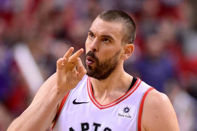 Raptors' new centre Gasol huge part of team's defensive effort in Game 2 win | iNFOnews.ca
