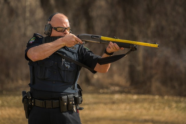 Police in Lethbridge convert shotguns to less lethal crime-fighting tools | iNFOnews.ca CP36646082