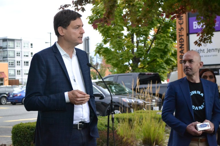 BC NDP leader Eby campaigning in Kelowna for a change | iNFOnews.ca