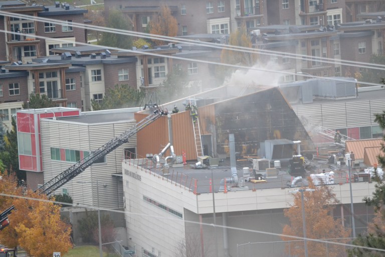 UPDATE: Kelowna fire crews douse blaze at UBCO campus | iNFOnews.ca
